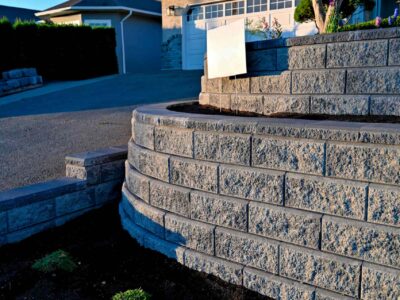 Retaining wall installers London